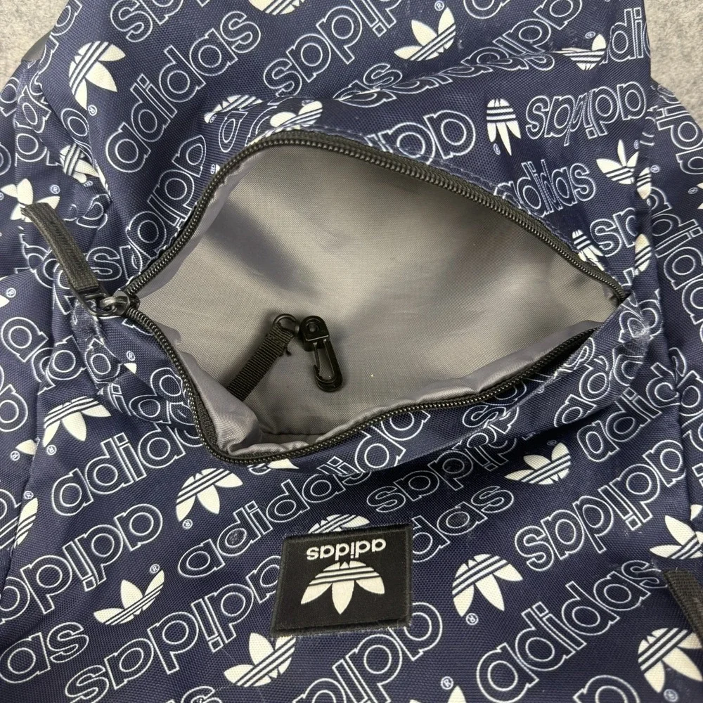 Adidas AOP Original National Backpack Navy Blue Trefoil Logo Large School‎ Work
